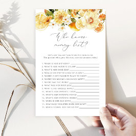 Lemon die de beste baby shower van mama kent