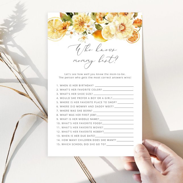 Lemon die de beste baby shower van mama kent (Creator heeft geüpload)