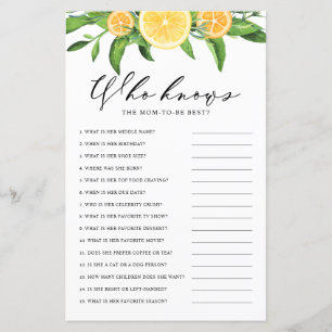 Lemon die mama het beste schoenenspel kent