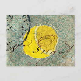 Lemon Digital Art Briefkaart