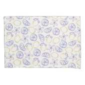 Lemon Doodle Pattern Pillow Hoesje Kussensloop (Voorkant-Links)