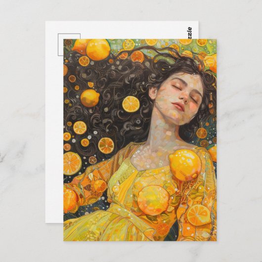 Lemon Dreams Briefkaart (Voorkant / Achterkant)