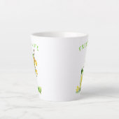 Lemon Drink Latte Mok - Aangepaste tekst (Voorkant)