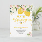 Lemon Drive van Vrijgezellenfeest Lemon Main Squee Kaart (Staand voorkant)