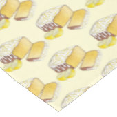 Lemon Drizzle Cake Loaf Baked Goods Tafelkleed (Gekanteld)