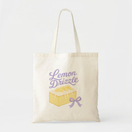 Lemon Drizzle - Coquette Pastel Dessertontwerp Tote Bag
