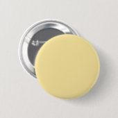 Lemon Drop Cream - Mode kleurendensen Ronde Button 5,7 Cm (Voorkant /achterkant)