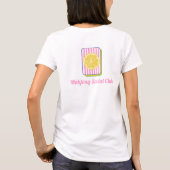 Lemon Drop Martini Mahjong Cocktail T-shirt (Achterkant)