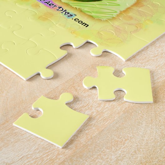 LEMON DROP MARTINI PUZZLE OF PUZZLE GIFT TIN LEGPUZZEL (Zijkant)