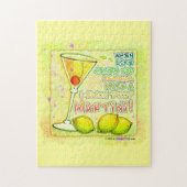 LEMON DROP MARTINI PUZZLE OF PUZZLE GIFT TIN LEGPUZZEL (Verticaal)