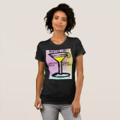 LEMON DROP MARTINI TIME PASTEL PRINT by Jill T-shirt (Voorkant volledig)