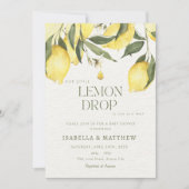 Lemon Drop Summer Baby shower Kaart (Voorkant)