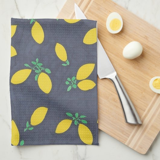 Lemon drups Kitchen Towel Theedoek (Quarter Fold)