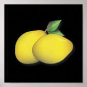 Lemon Duo Bold & Modern Kitchen Poster (Voorkant)