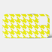 Lemon Elegant Houndstooth Case-Mate iPhone Case (Achterkant (horizontaal))