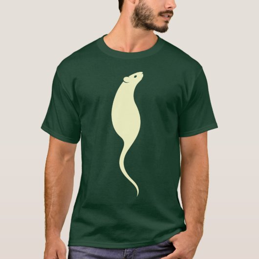 Lemon Elegant Rat T-shirt (Voorkant)