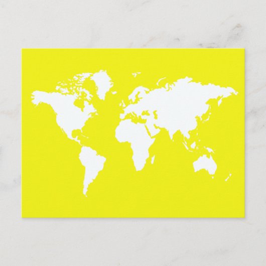 Lemon Elegant World Briefkaart (Voorkant)