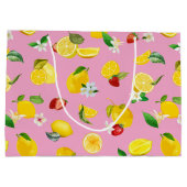 Lemon en aardbei 1 groot cadeauzakje (Achterkant)