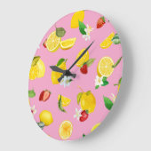 Lemon en aardbei 1 grote klok (Hoek)