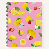 Lemon en aardbei 1 notitieboek (Voorkant)