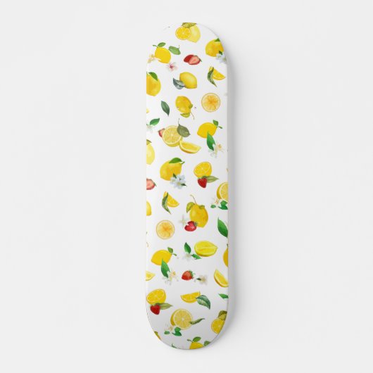 Lemon en aardbei 2 persoonlijk skateboard (Voorkant)