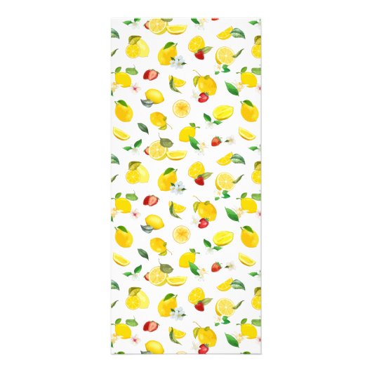 Lemon en aardbei 2 reclamekaart (Voorkant)