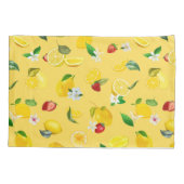 Lemon en aardbei 3 kussensloop (Achterkant)