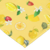Lemon en aardbei 3 tafelkleed (Gekanteld)
