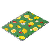 Lemon en aardbei 4 notitieboek (Linkerzijde)
