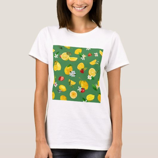 Lemon en aardbei 4 t-shirt (Voorkant)