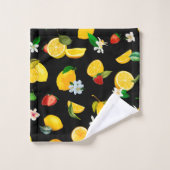 Lemon en aardbei 5 bad handdoek (Wasdoekje)