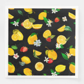 Lemon en aardbei 5 servet (Voorkant)