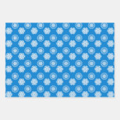 Lemon en Blue Azulejos Pattern Inpakpapier Vel (Voorkant 2)