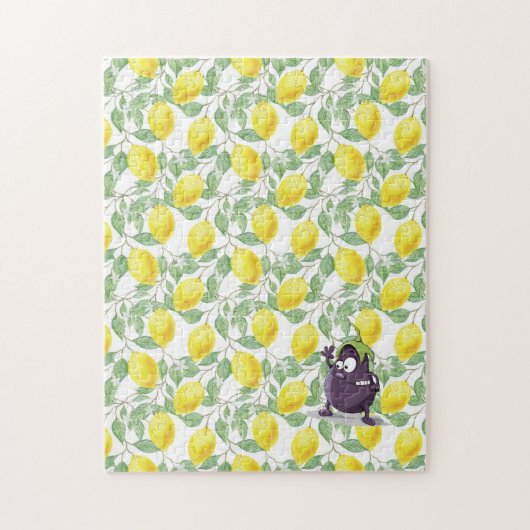 Lemon en de Aubergine Puzzel (Verticaal)