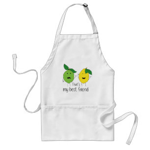 Lemon en Limoen Best Friends BFF Standaard Schort