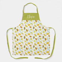 Lemon en Limoen Citrus Fruit Pattern