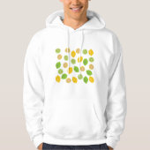 Lemon en Limoen Patroon Hoodie (Voorkant)