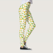 Lemon en Limoen Patroon Leggings (Rechts)