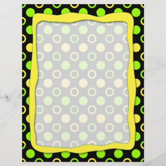 Lemon en Limoen Rings en Polka Dots van STaylor