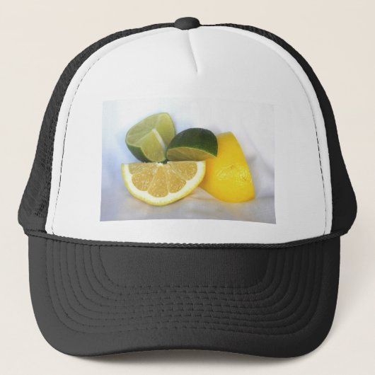 Lemon en Limoen Trucker Pet (Voorkant)