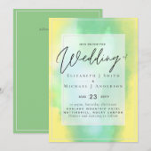 Lemon en Lome Modern Budget Wedding (Voorkant / Achterkant)
