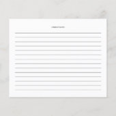 Lemon en Sinaasappels botanische douchekaart (Achterkant)