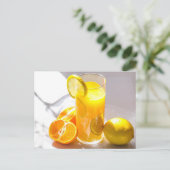 Lemon en Sinaasappels Fotografie op fruit Briefkaart (Staand voorkant)