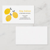 Lemon Essential Oils Visitekaartjes (Voorkant / Achterkant)