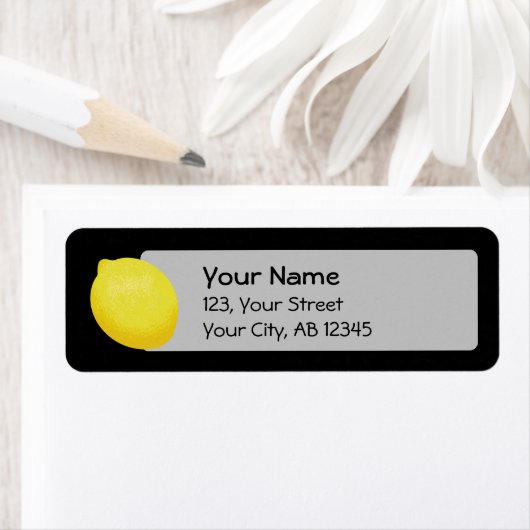 Lemon Etiket (Insitu)
