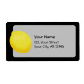 Lemon Etiket (Voorkant)