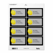 Lemon Etiket (Full Sheet)