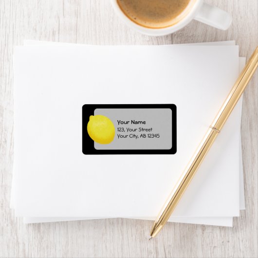 Lemon Etiket (Insitu)