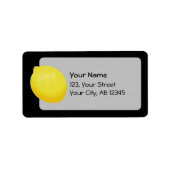 Lemon Etiket (Voorkant)