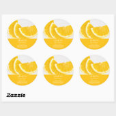 Lemon Facial Mask Label (Vel)